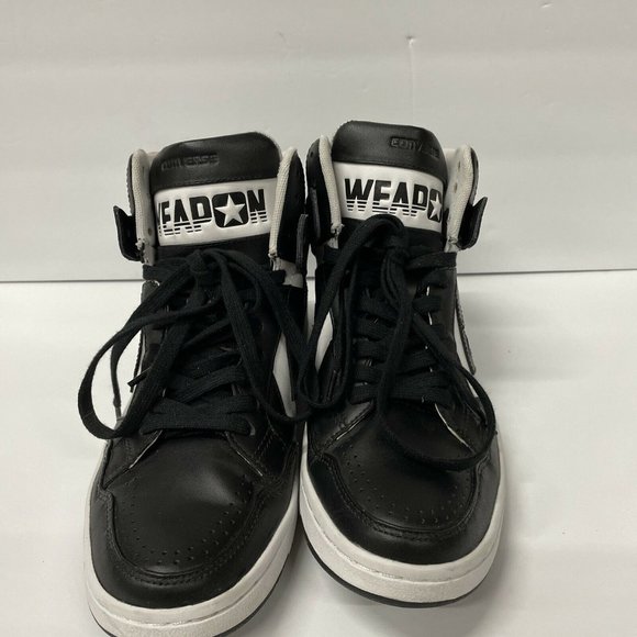 Converse Weapons Black and White Larry Bird Shoes Size 11 - Picture 2 of 7